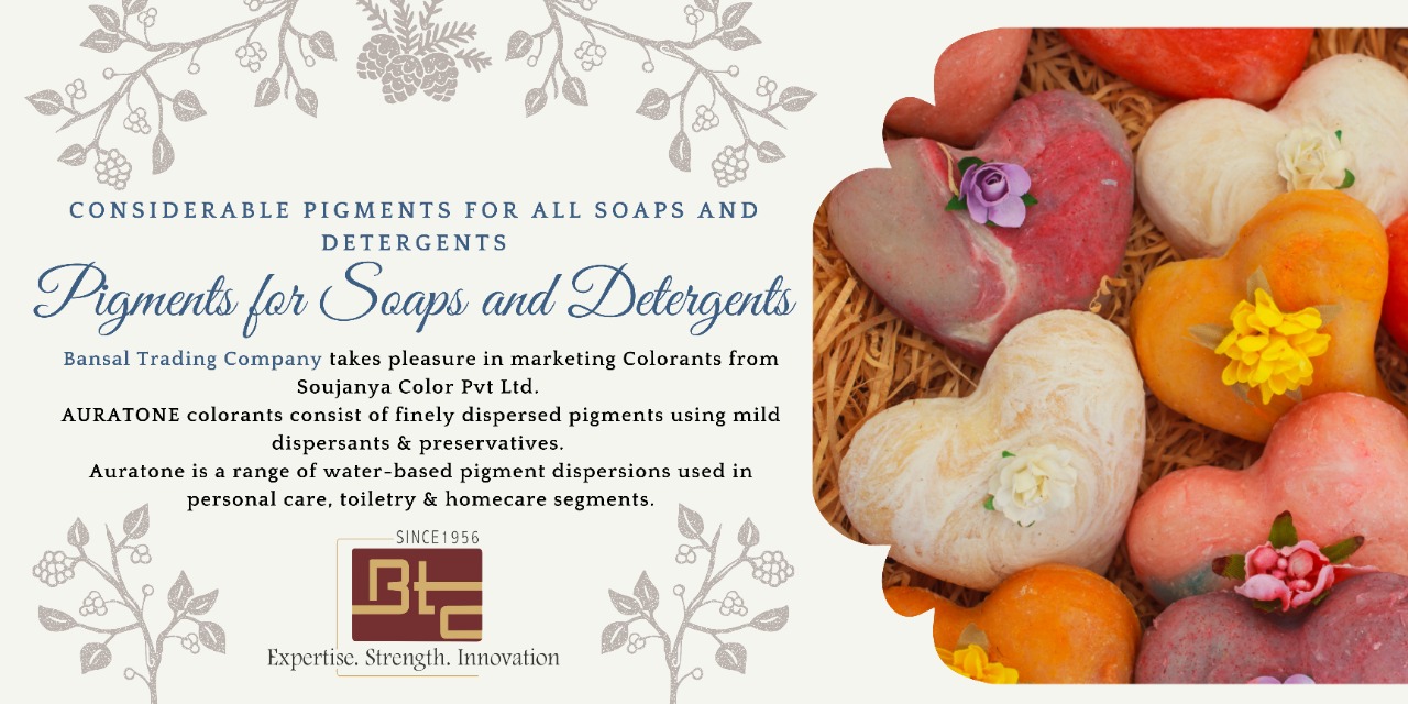 Pigments for Soaps and Detergents