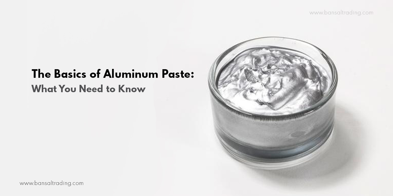 Aluminum paste
